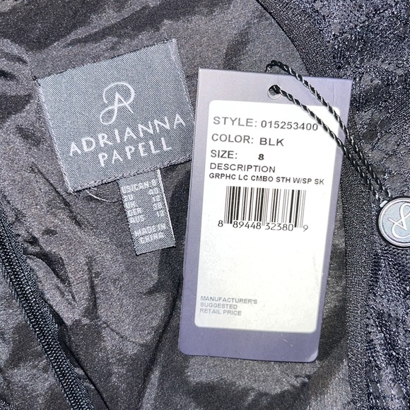 ADRIANNA PAPELL DRESS Sz 8 - Picture 10 of 11